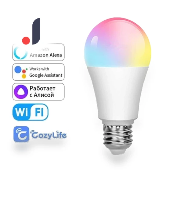 WiFi Smart LED Bulb — LED, Rainbow Rain