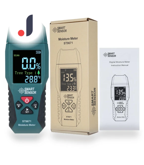 Wood Moisture Meter — Moisture Detection Tools, Kkmoon