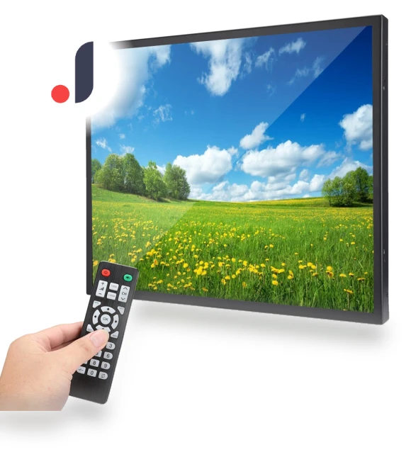 19-inch Resistive Touch Screen Industrial Monitor — Graphic Displays, Honor Electronics