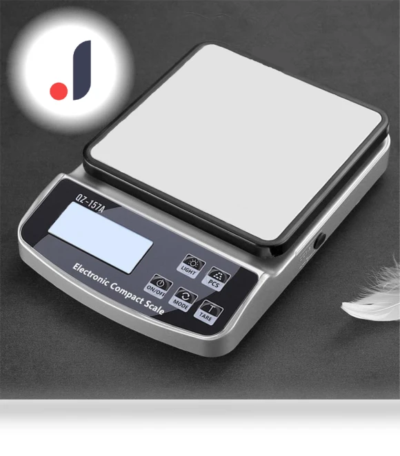 Digital Electronic Scale with Calibration — Precision Weighing Solutions, DC-HOME Textile