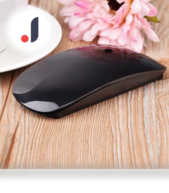 Ergonomic USB Wireless Thin Mouse with Touch Wheel — Computer Mice, Uav parts center