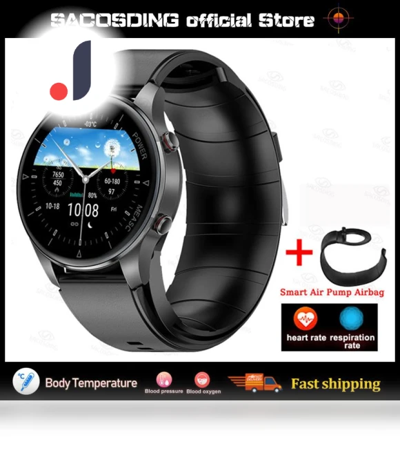 Inflatable Strap for Precise Pulse and Blood Pressure Measurement — Wearable Accessories, Tiktop2