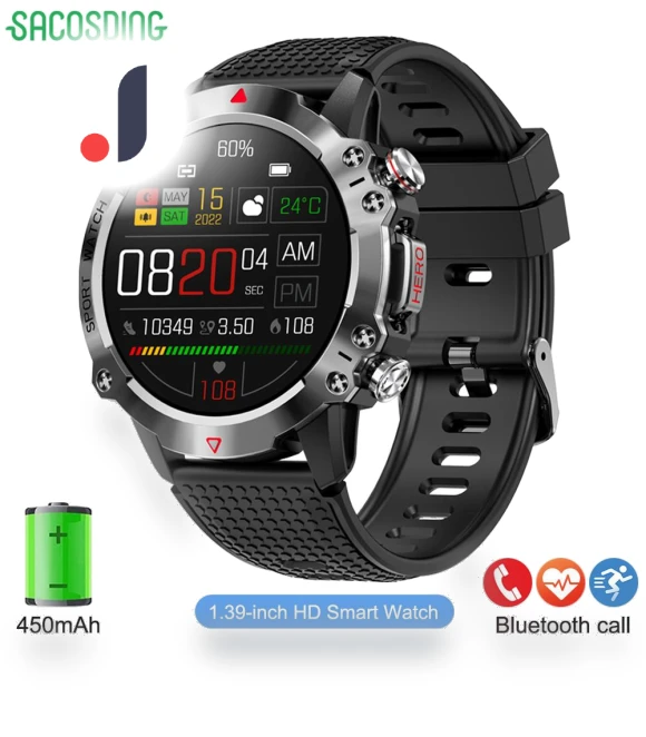 Men's Smart Watch — Smartwatches, SACOSDING