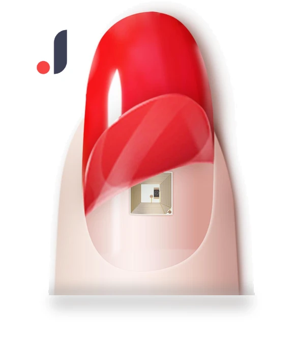 NFC Smart Chip for Nails — Wearable Accessories, SCIONE
