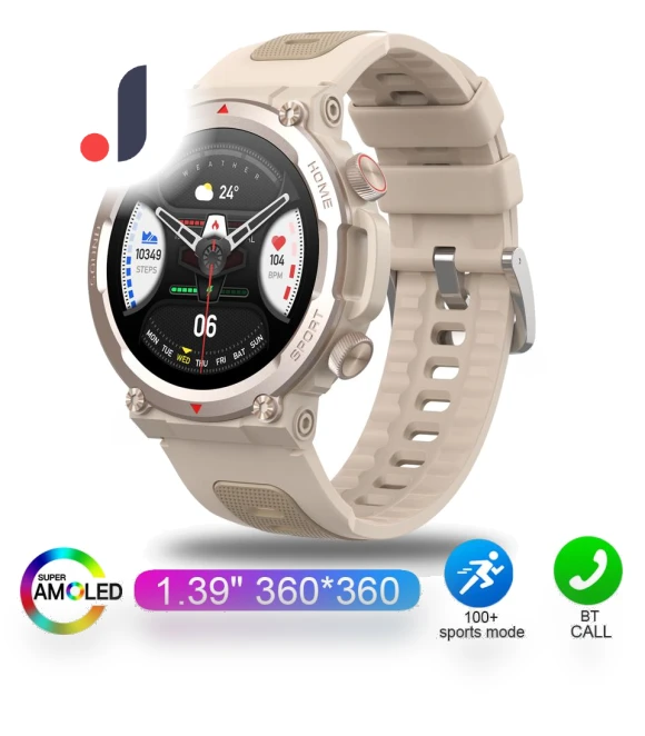 Outdoor Military Bluetooth Call Sport Smartwatch — Smartwatches, Tiktop2