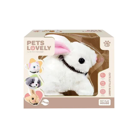 Realistic Robot Rabbit — Robot Pet, Vegetables