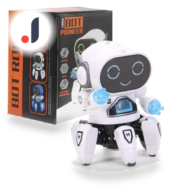 Six-Claw Robot — Interactive Animal Companions, Plastic Toys