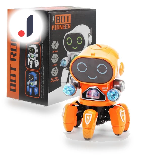 Six-Claw Robot — Interactive Animal Companions, Plastic Toys
