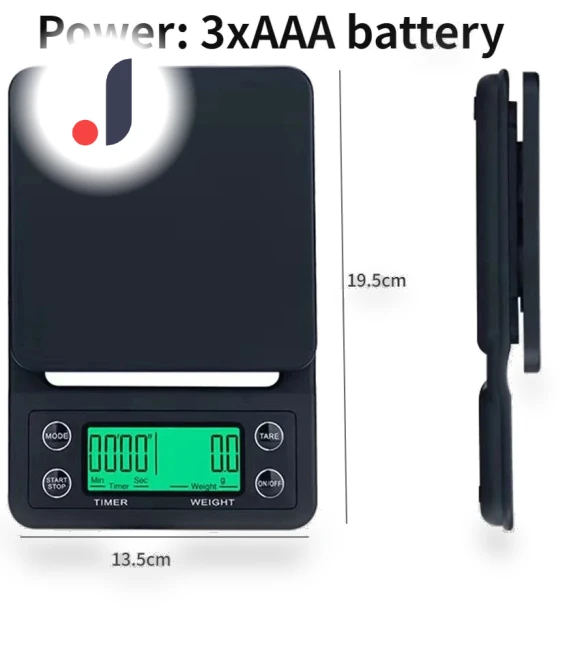 Smart Coffee Scale — Weight Management Tools, DC-HOME Textile