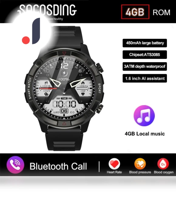 Smart Watch for Men — Smartwatches, Tiktop2