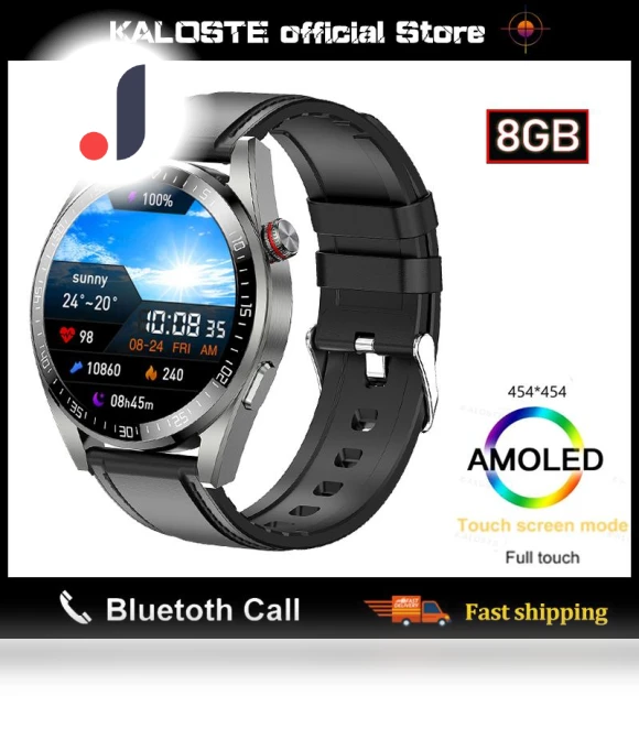 Smart Watch with Local Music Storage — Smartwatches, Tiktop2
