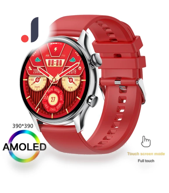 Smartwatch with AMOLED Display — Smartwatches, Tiktop2