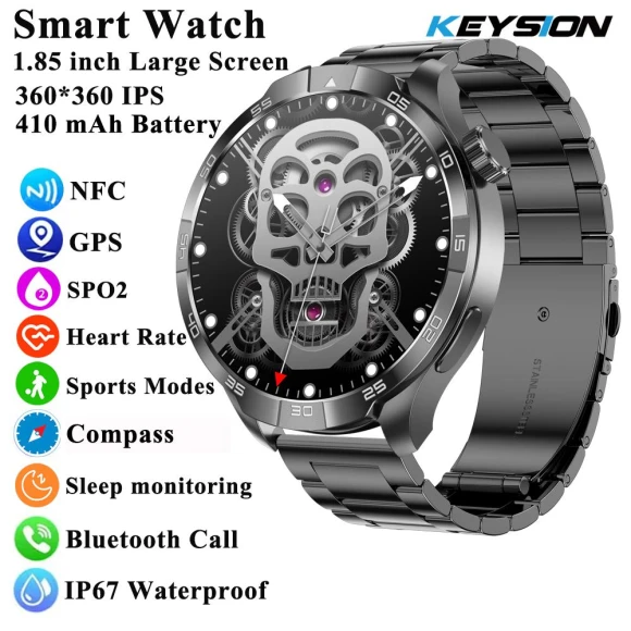 Ultra HD Bluetooth Call Smartwatch — Smart Watch, KEYSION