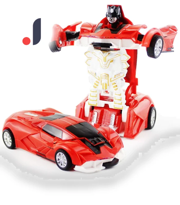 Automatic Transformer Robot with One Key — Interactive Figures & Robots, Bai Fen Bai Toys