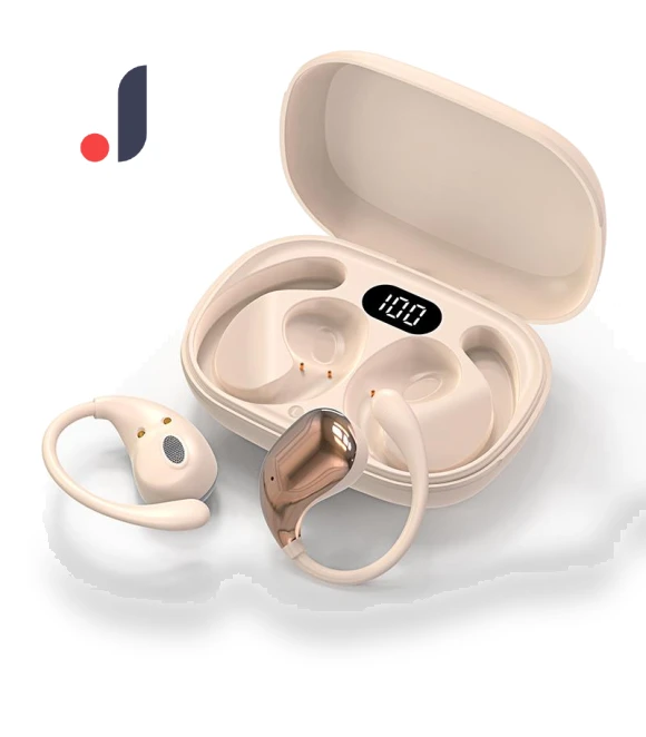 Bluetooth Headphones with LED Display — Over-Ear Headphones, Meiteai-Electronics