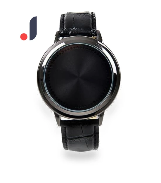Fashionable Men's LED Touch Watch with Round Dial — Men's Timepieces, liannian