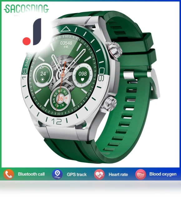 GPS Track AI Voice Calling Smart Watch — Smartwatches, SACOSDING