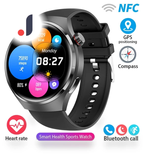 GT4 Pro Smartwatch — Smartwatches, Wula Mall