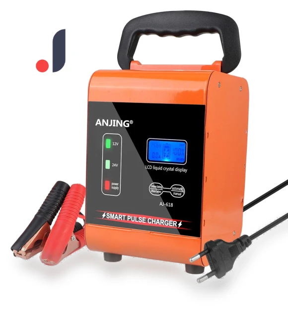 LED Display 400W Powerful Smart Car Battery Charger Pulse Repair — Battery Chargers, IKEA Supermarket