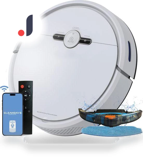 Robot Vacuum with Charging Station — Smart Cleaning Robots, Essager Electronic