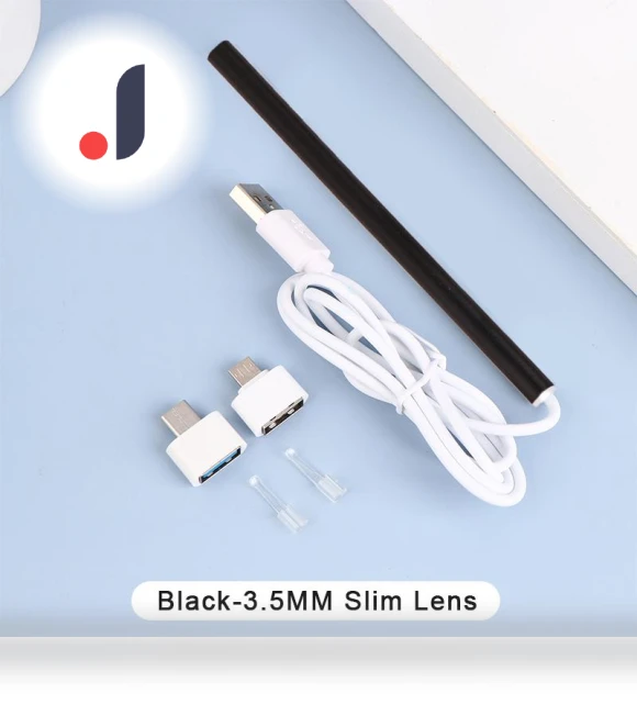 Smart Visual Ear Cleaning Endoscope Kit — Syringes, Wotypea