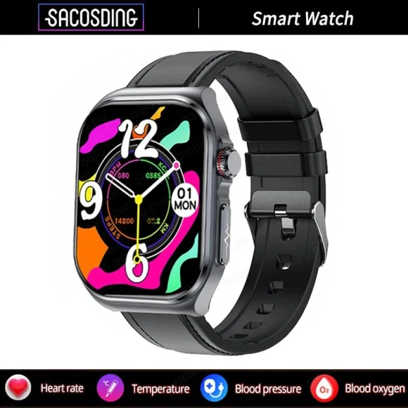 Smart Watch with AMOLED Display — Smart Watch, SACOSDING