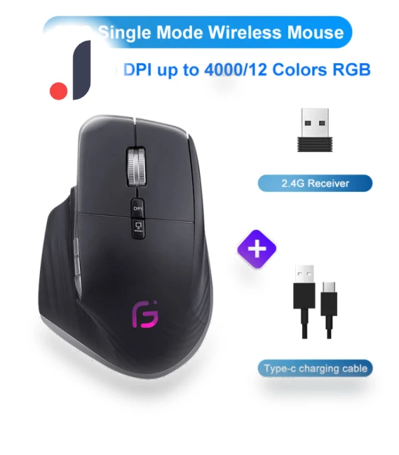 Wireless Mouse — Mouse Pads, KuWFi
