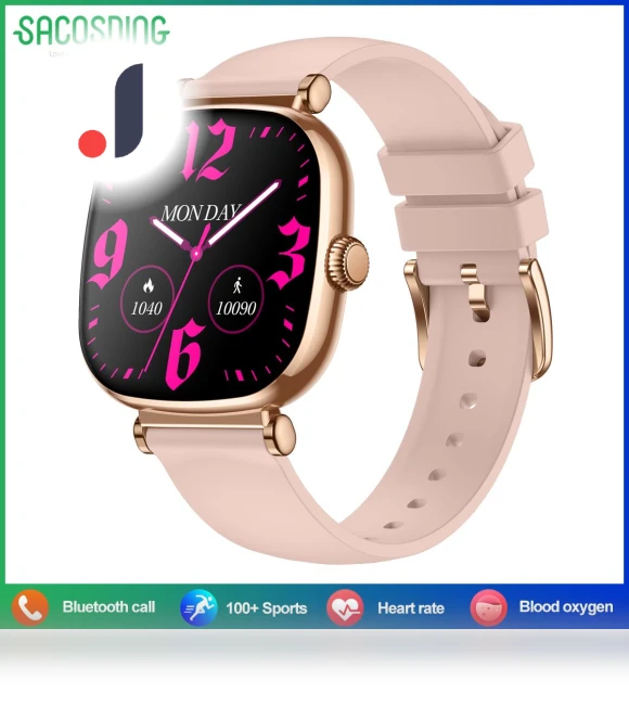 1.7-inch AMOLED Display Smart Watch — Smartwatches, SACOSDING