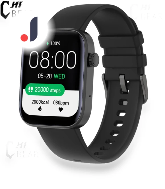 1.8-inch Smart Watch with Bluetooth — Smartwatches, Tiktop2