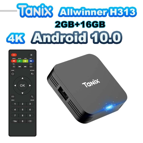 Android 10.0 Smart TV Box, Tanix