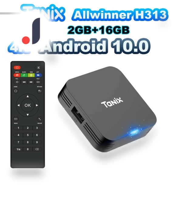 Android 10.0 Smart TV Box — Streaming Devices, Tanix