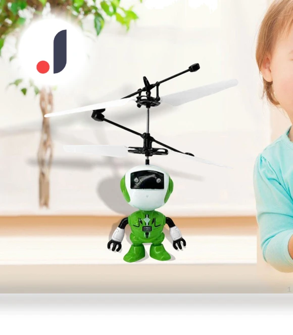 Controlled Flying Robot Toy — RC Helicopters, Love DIY