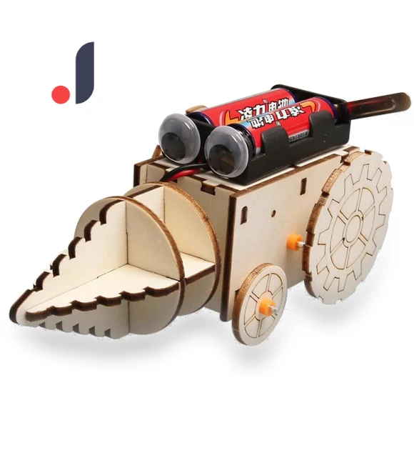 DIY Hand Assembled Drilling Robot Car — Construction Kits, HobbyWorld