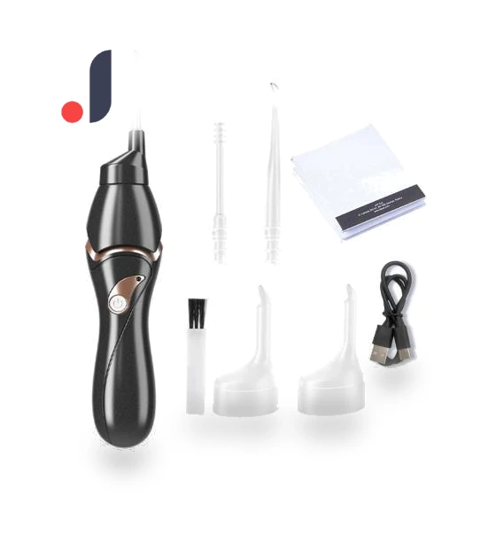 Electric Ear Wax Cleaner with LED Lights — Wax Removal, Skin & Sun Care
