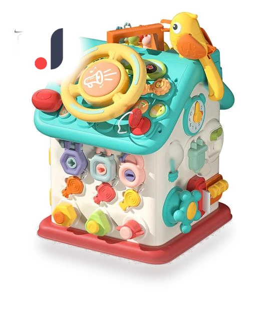 Hexagonal Playhouse for Toddlers with LED Lighting — Infant & Early Childhood Playthings, Safety toy