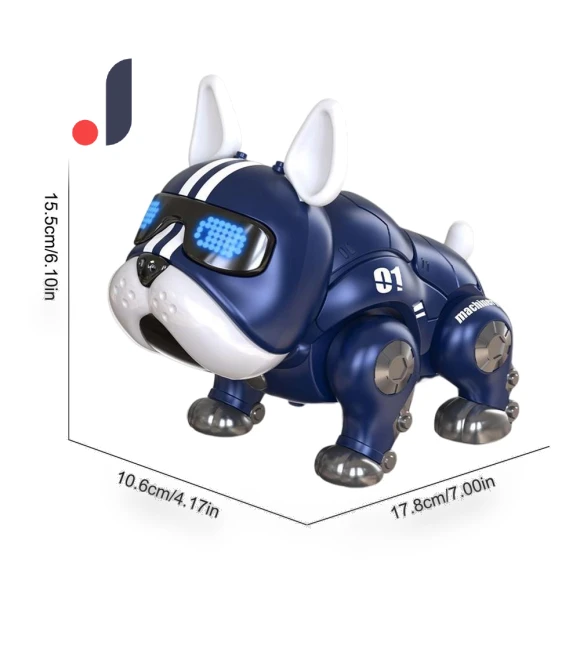 Interactive Smart Robotic Dog with Light-Up Toys — Interactive Animal Companions, Super Dream Home
