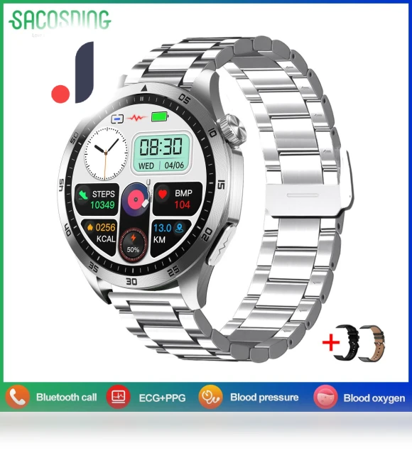 Micro Physical Blood Oxygen Blood Pressure Smart Watch — Smartwatches, SACOSDING