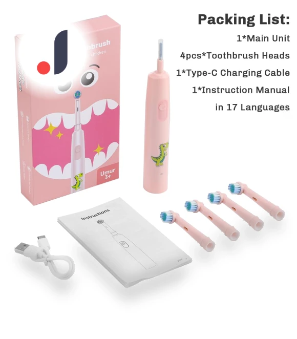 Smart Electric Toothbrush for Kids — Kids' Electric Toothbrushes, Stone Home