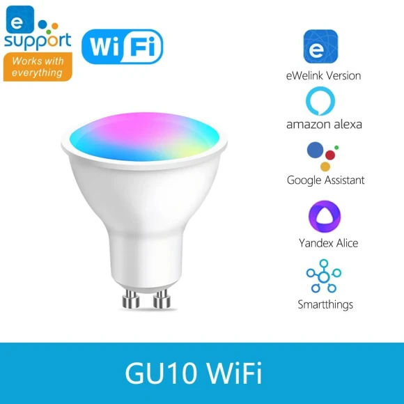 Smart LED Bulb GU10 Spotlight — Smart Light Bulb, Cozy Cottage-Relax