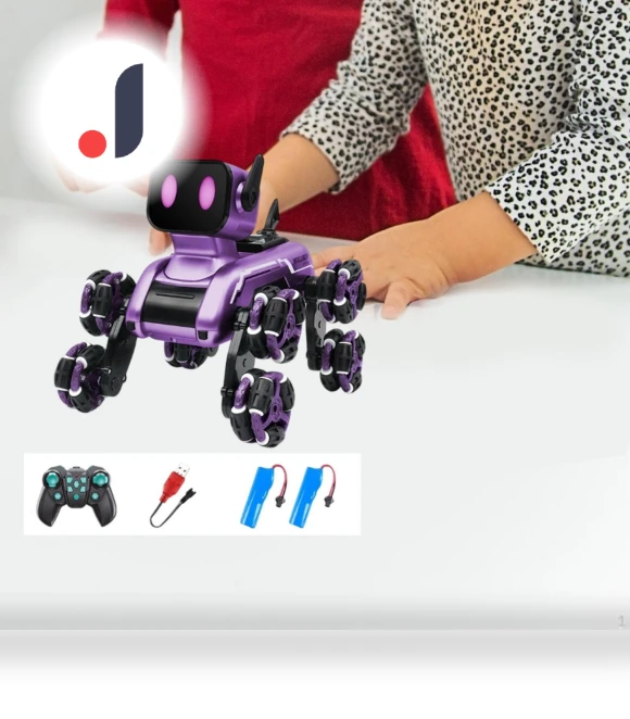 Smart RC Robot Toy Dog — Interactive Figures & Robots, Love DIY
