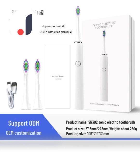 Smart Sonic Electric Toothbrush — Chargers, Baolijie