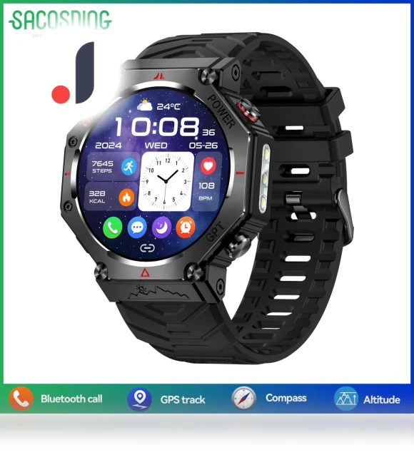 Smart Watch with GPS and ChatGPT — Smartwatches, SACOSDING