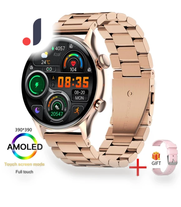 Smartwatch with AMOLED Display — Smartwatches, Tiktop2