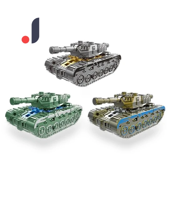 Transforming Robot Tank Spinner — Stress Relievers, HOMAVA