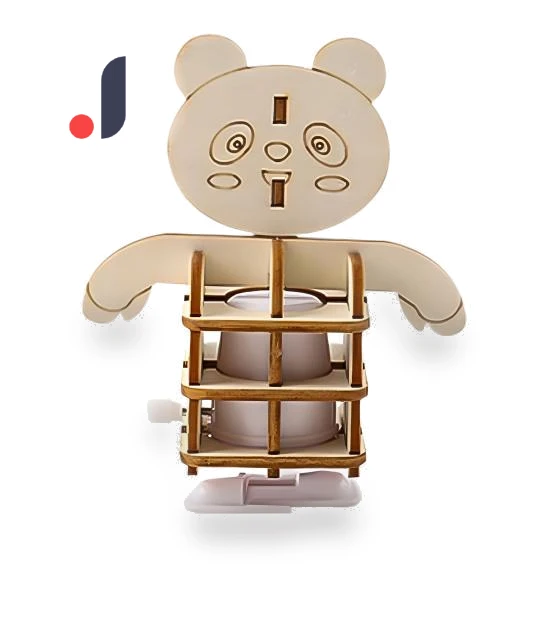 Walking Bear Robot STEM Kit — Construction Kits, Toy