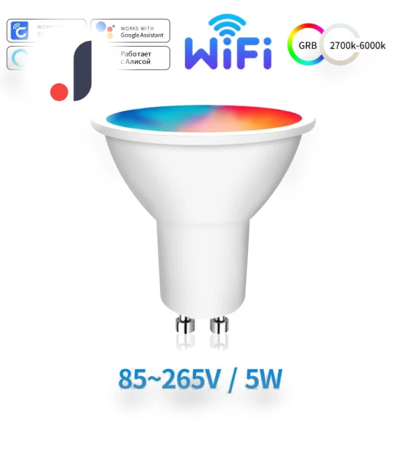 WiFi Smart LED Light Bulb — LED, Build My Home