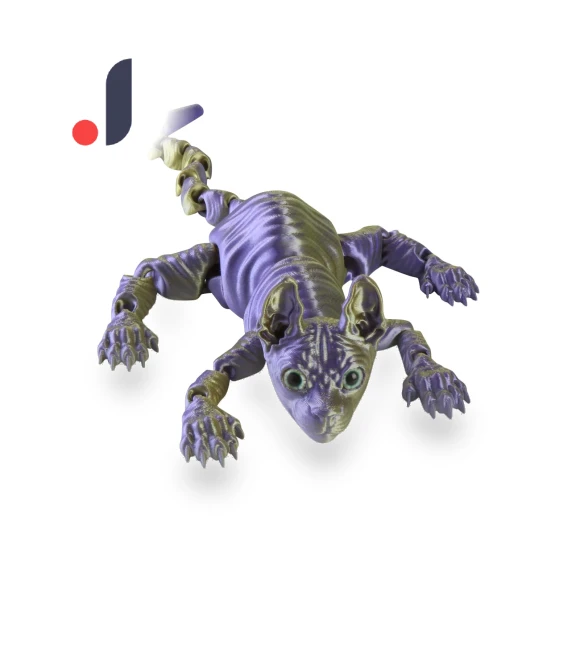 3D Printed Hinged Sphinx Toy — Dolls & Figures, bukaixindianpu