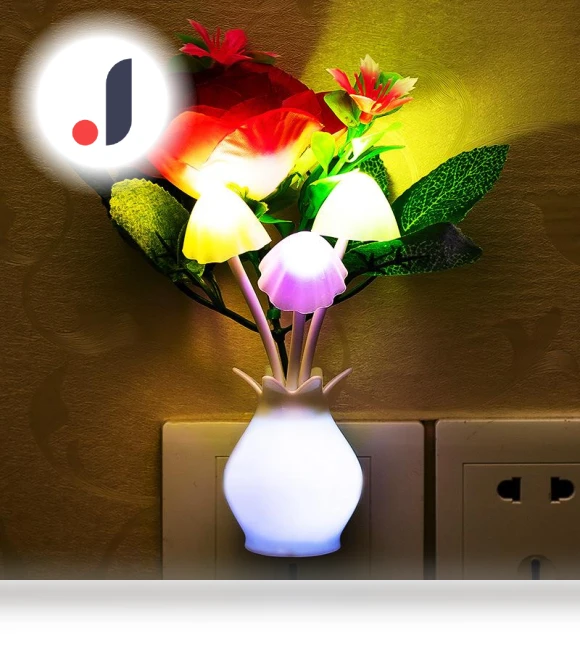 Creative Colorful LED Night Light — Night Lights, Sock