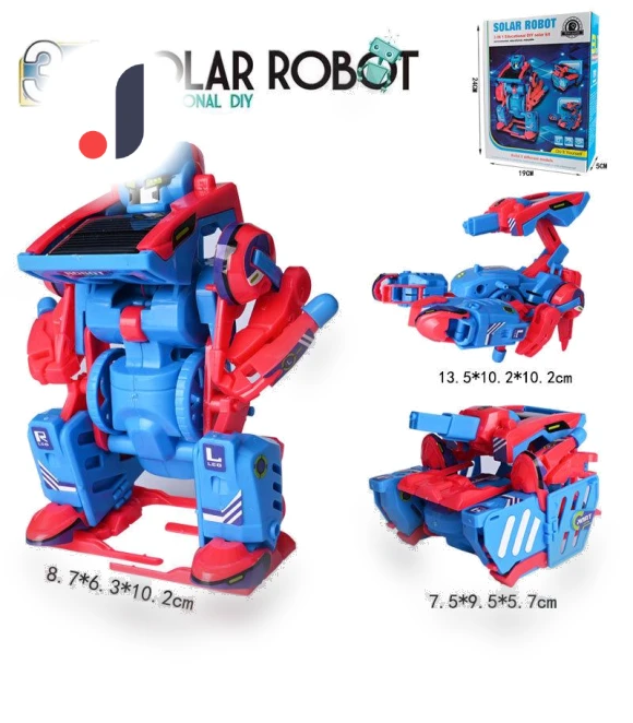 DIY Solar Robot Kit — Solar Power, Super Go