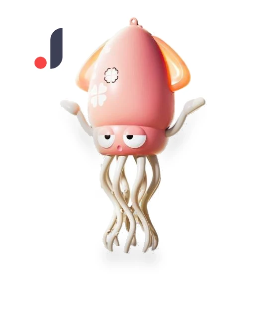 Electric Octopus Toy with LED Lights — Interactive Learning Devices, LuxeLane